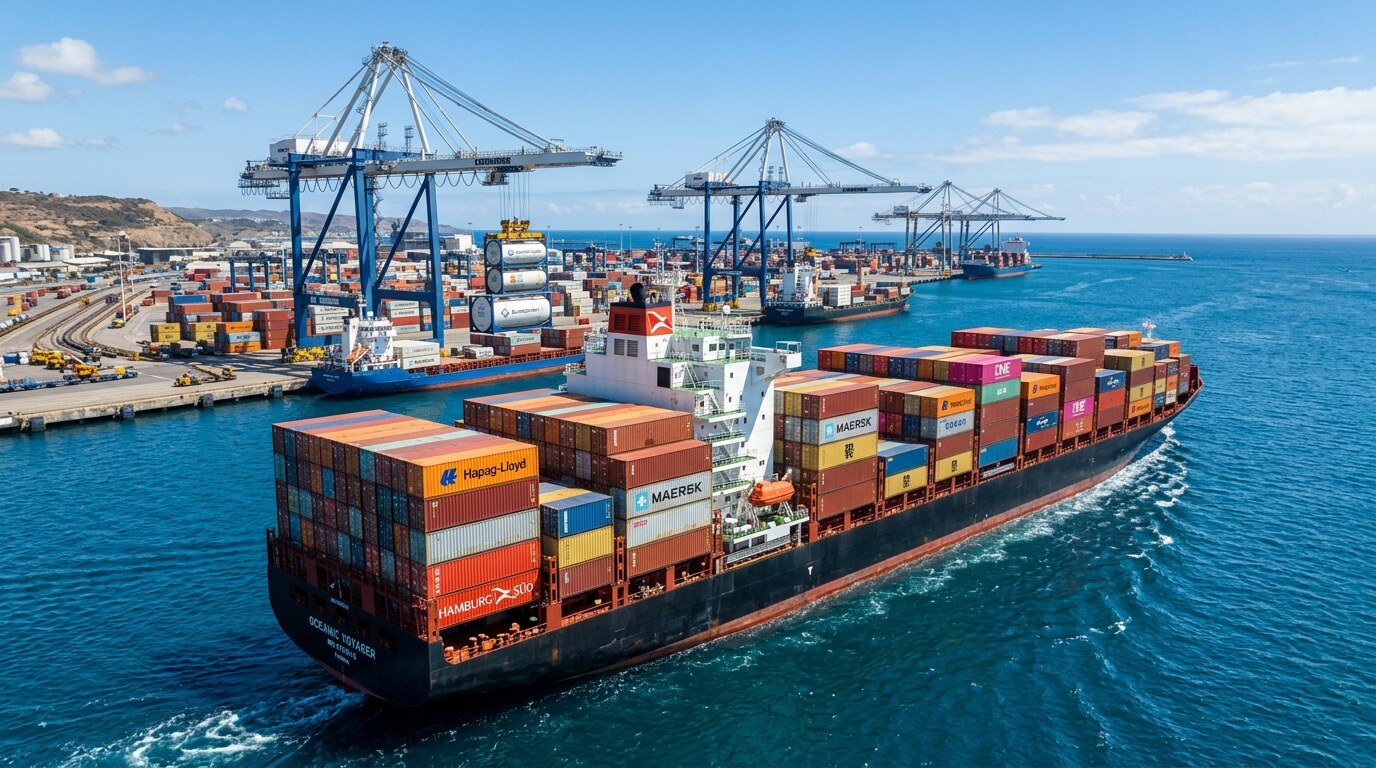 International Maritime Export Shipping